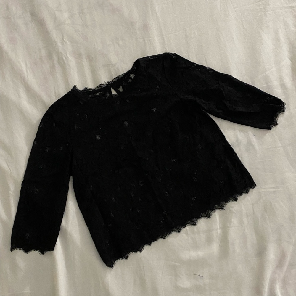 Talbots Lace Top, Size 8p